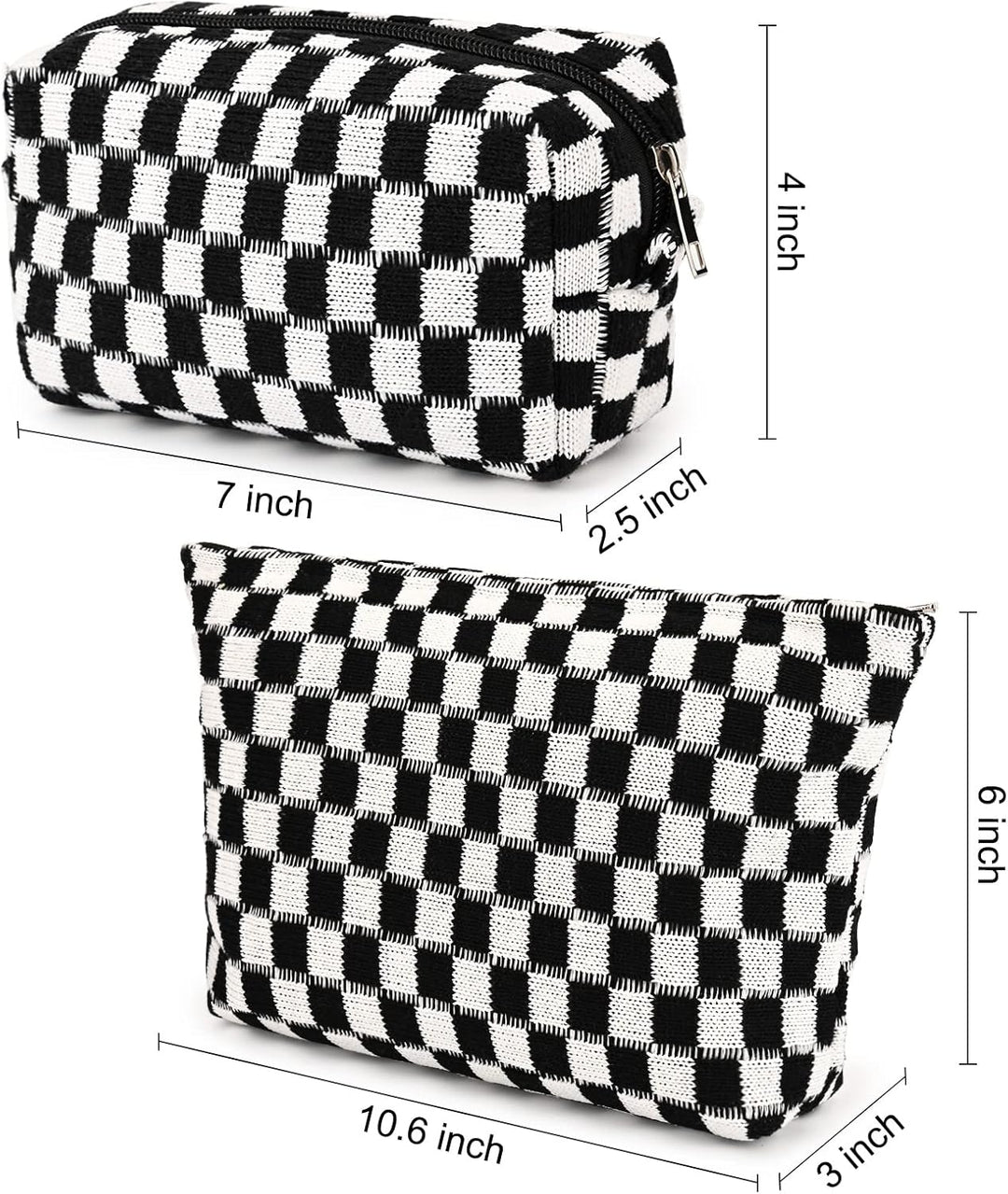 Must-Have Kockás Sminktasak Szett