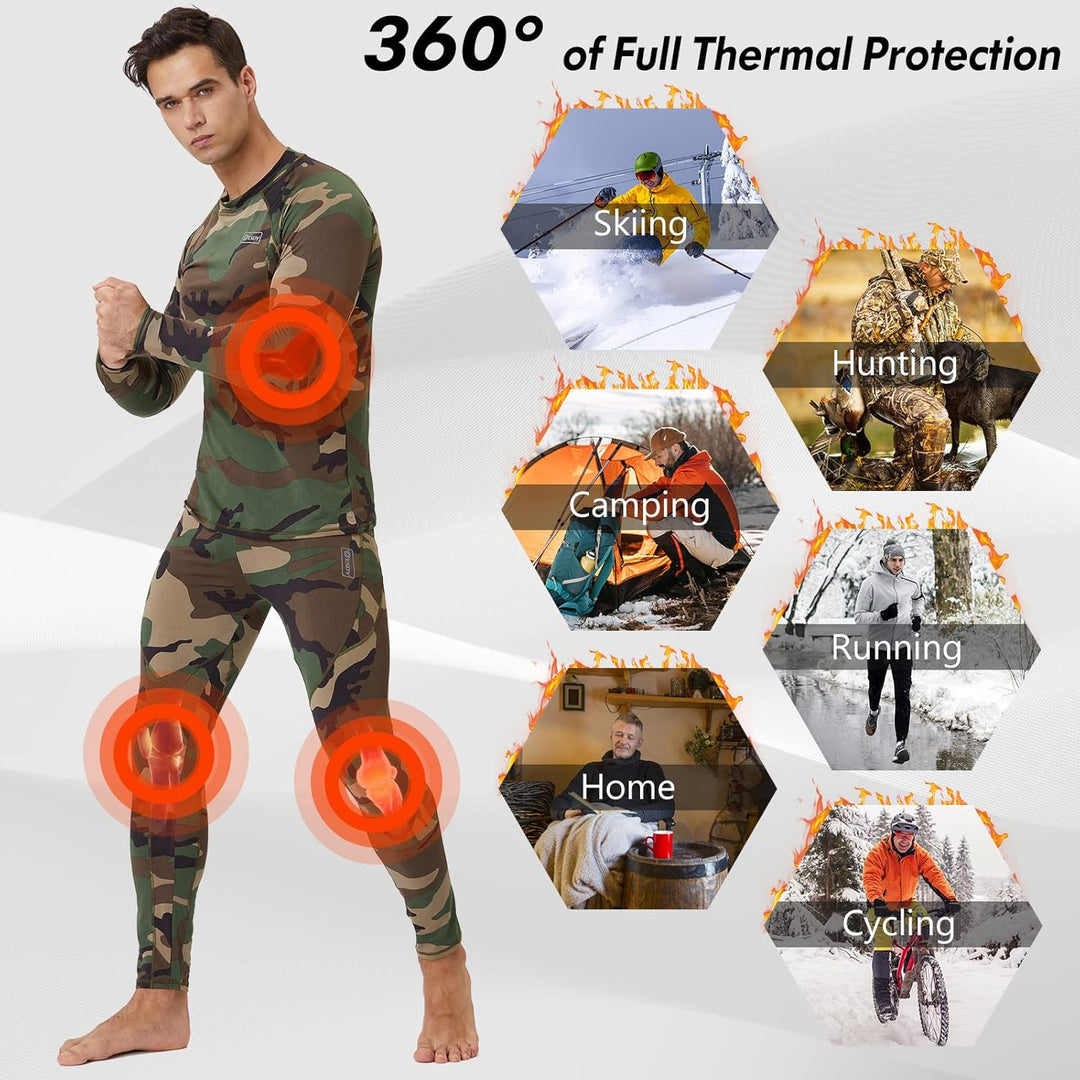 Hőszigetelő Alsónemű Szett Férfiaknak - Thomas