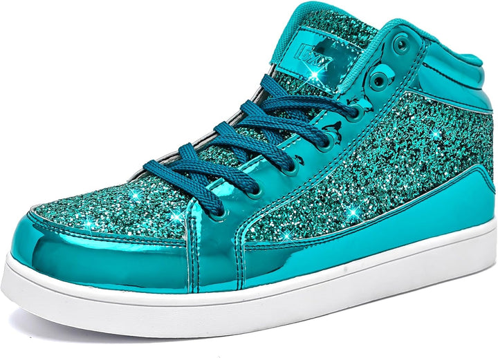 Casual Glitter Sportcipő - NeonFlash