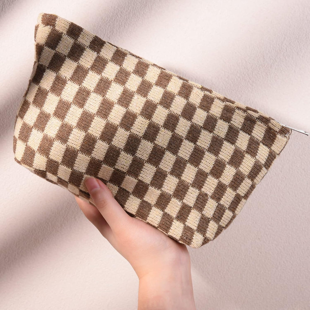 Must-Have Kockás Sminktasak Szett