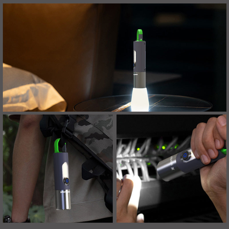 Zoomolható LED-Zseblámpa - PowerBeam