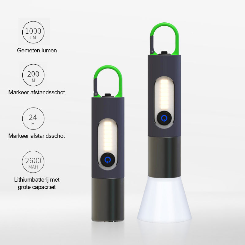 Zoomolható LED-Zseblámpa - PowerBeam