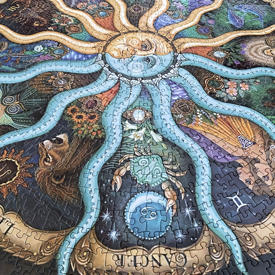 1000 darabos Kerek Csillagjegy Puzzles - ZodiacDreams