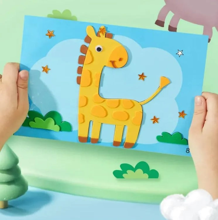3D Állatos Matrica Készlet - FantáziaFlóra