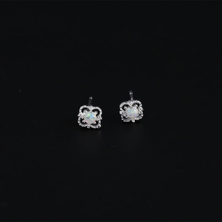 Finom vintage fülbevalók opállel - Seraphina