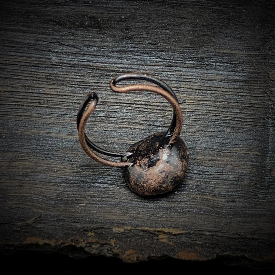 Természetes Nyers Születési Kő Gyűrű - Selina