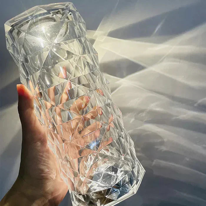 Kristály LED Lámpa - LumiCrystal