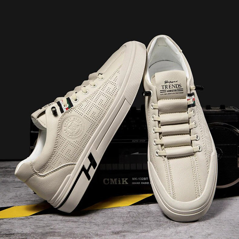 Férfi sneaker perforált bőrből, könnyű kivitelben – Ethan