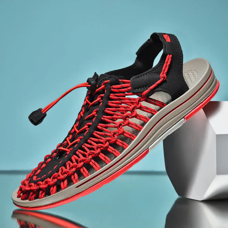 Stílusos Férfi Hálós Szandálok - Renzo