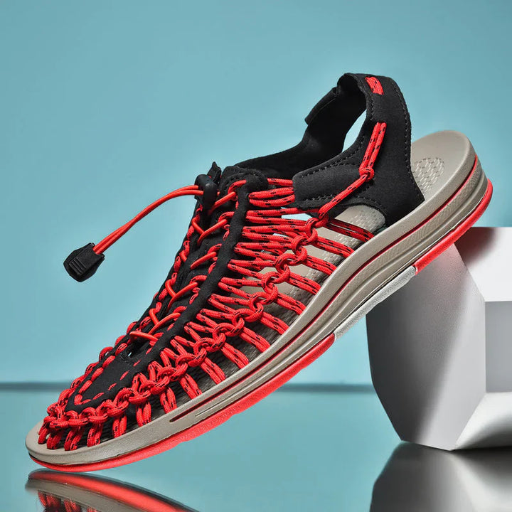 Stílusos Férfi Hálós Szandálok - Renzo