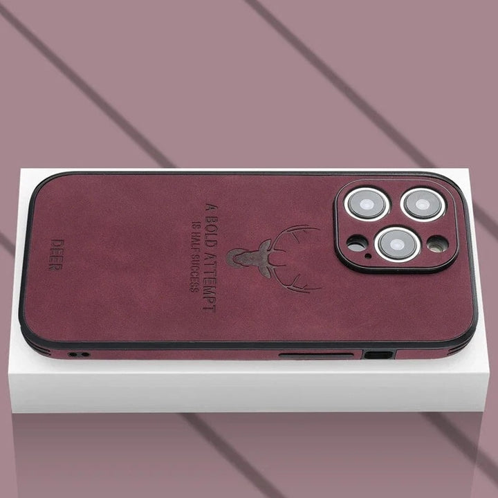 Luxus szarvasbőr iPhone tok - Veltro