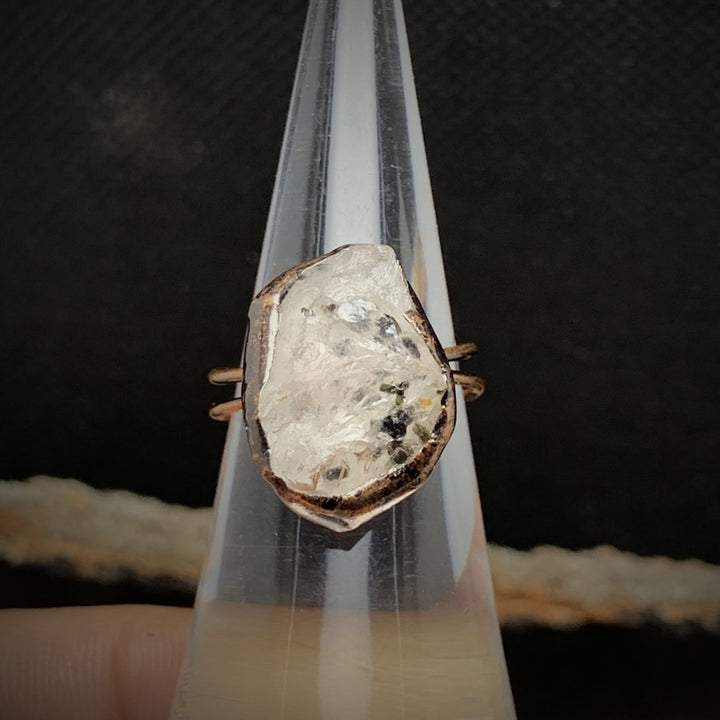 Természetes Nyers Születési Kő Gyűrű - Selina
