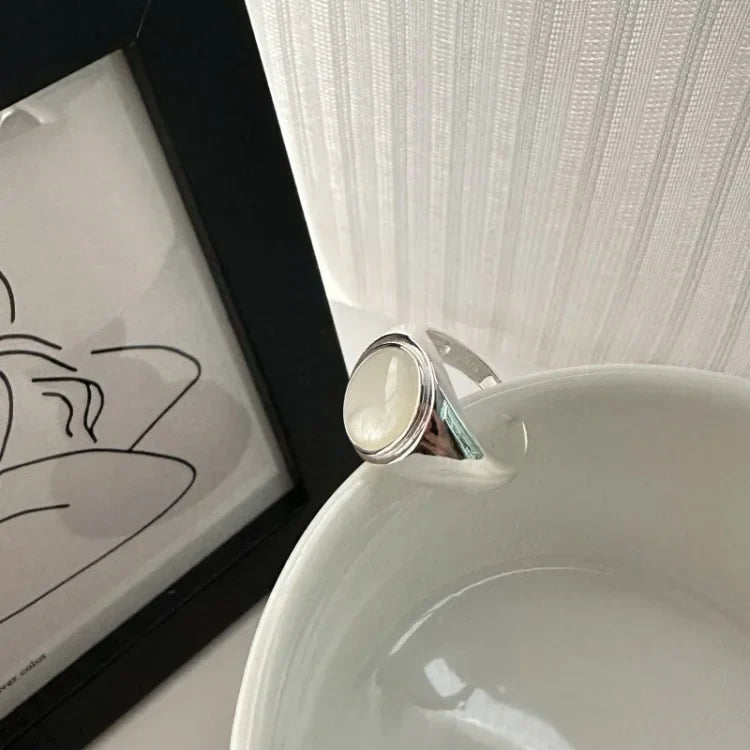 Pinctada Albina Ezüst Gyűrű - Isla