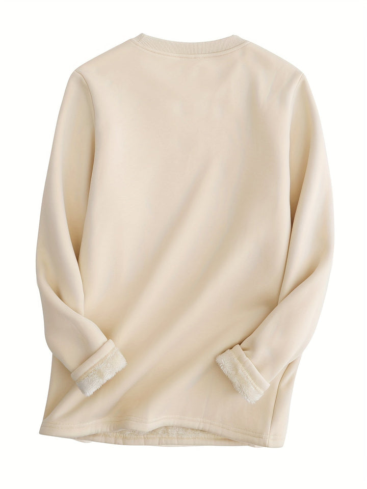 Comfortable Oversized Női Pulóver - Elina