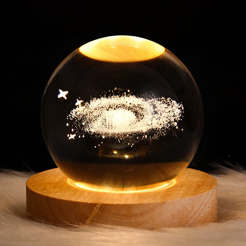 3D Kristály Hangulatvilágítás - GlowCryst