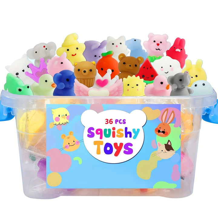 36 Aranyos Squishy Állatok Játékok - KawaiiNyomkodók