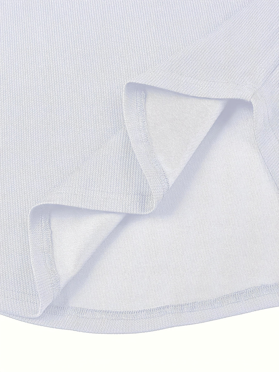 Férfi póló mély V-nyakkal és textúrával – Rafael