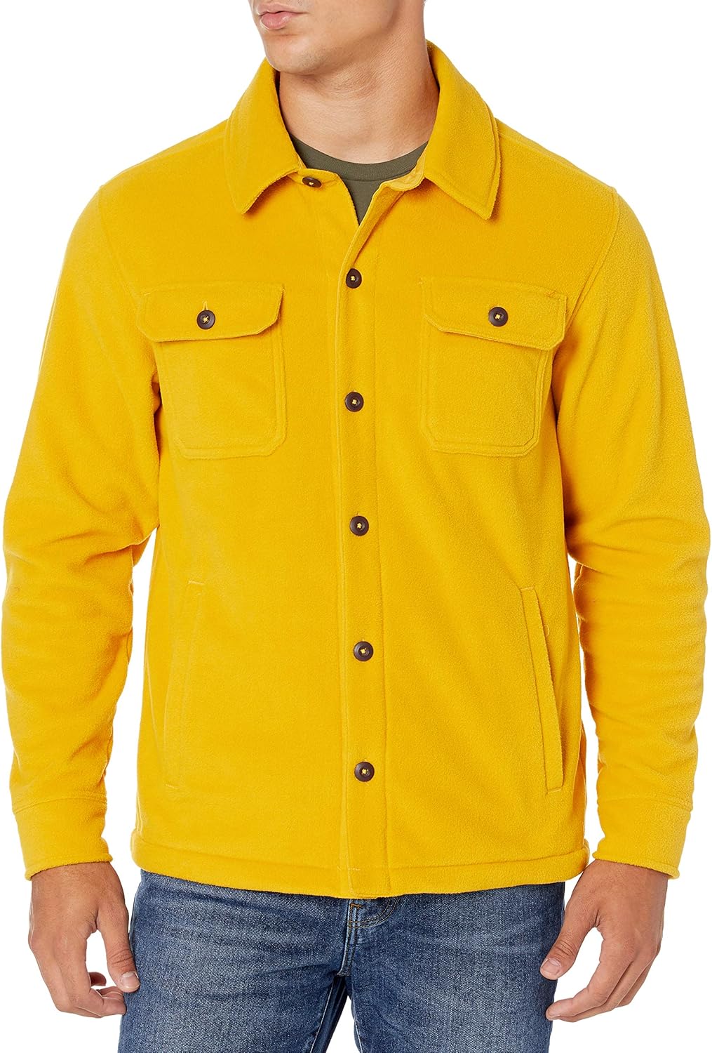 Kényelmes Férfi Fleecing Ing - Max