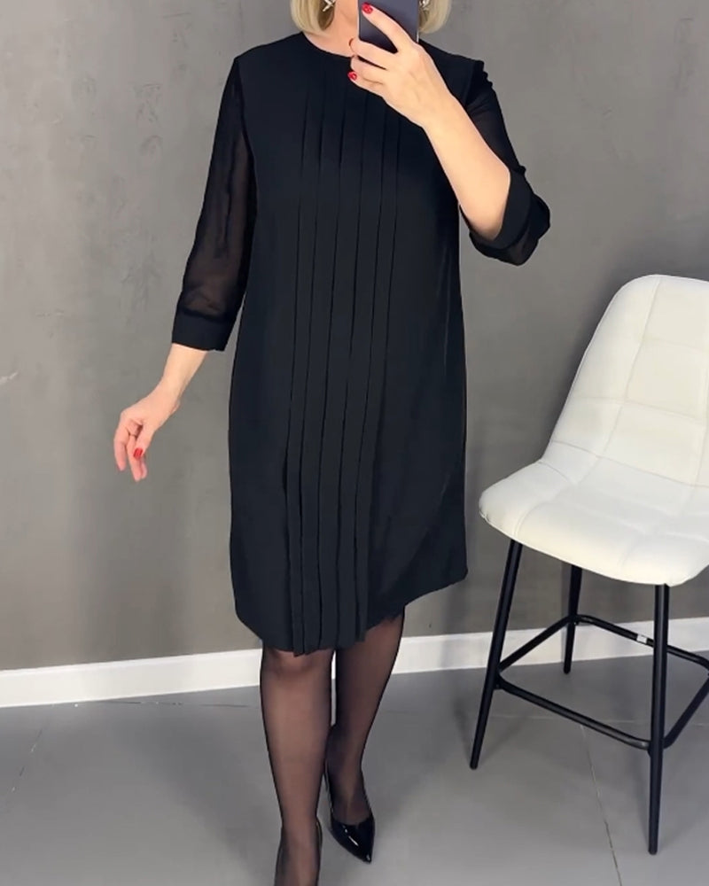 Elegáns Shift ruha hálós részletekkel – Gabrielle