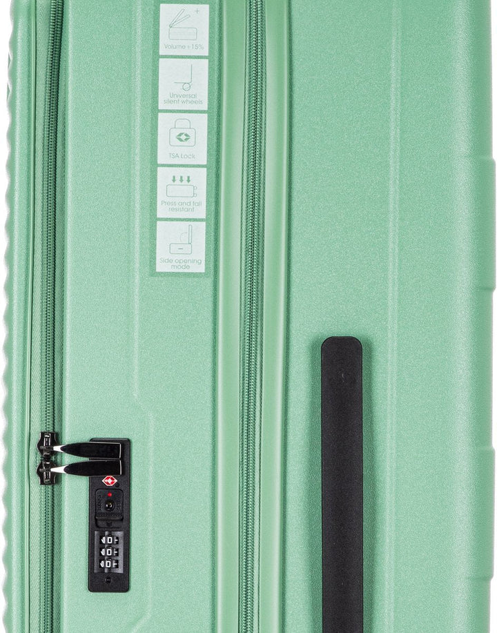 2 részes keménykofferszett laptop rekesszel – Berlin