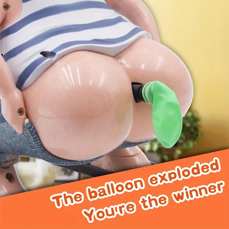 Vicces Stresslevezető Lufi Játék - Farty Guy