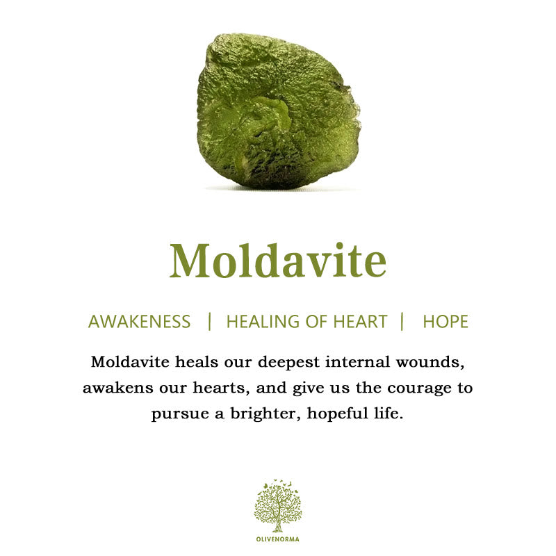 Purification Zöld Moldavit Nyaklánc - Alina