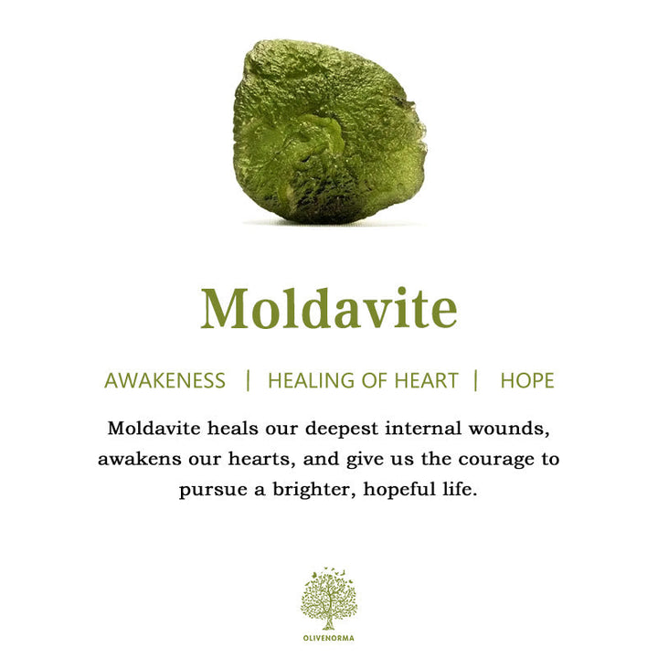 Purification Zöld Moldavit Nyaklánc - Alina