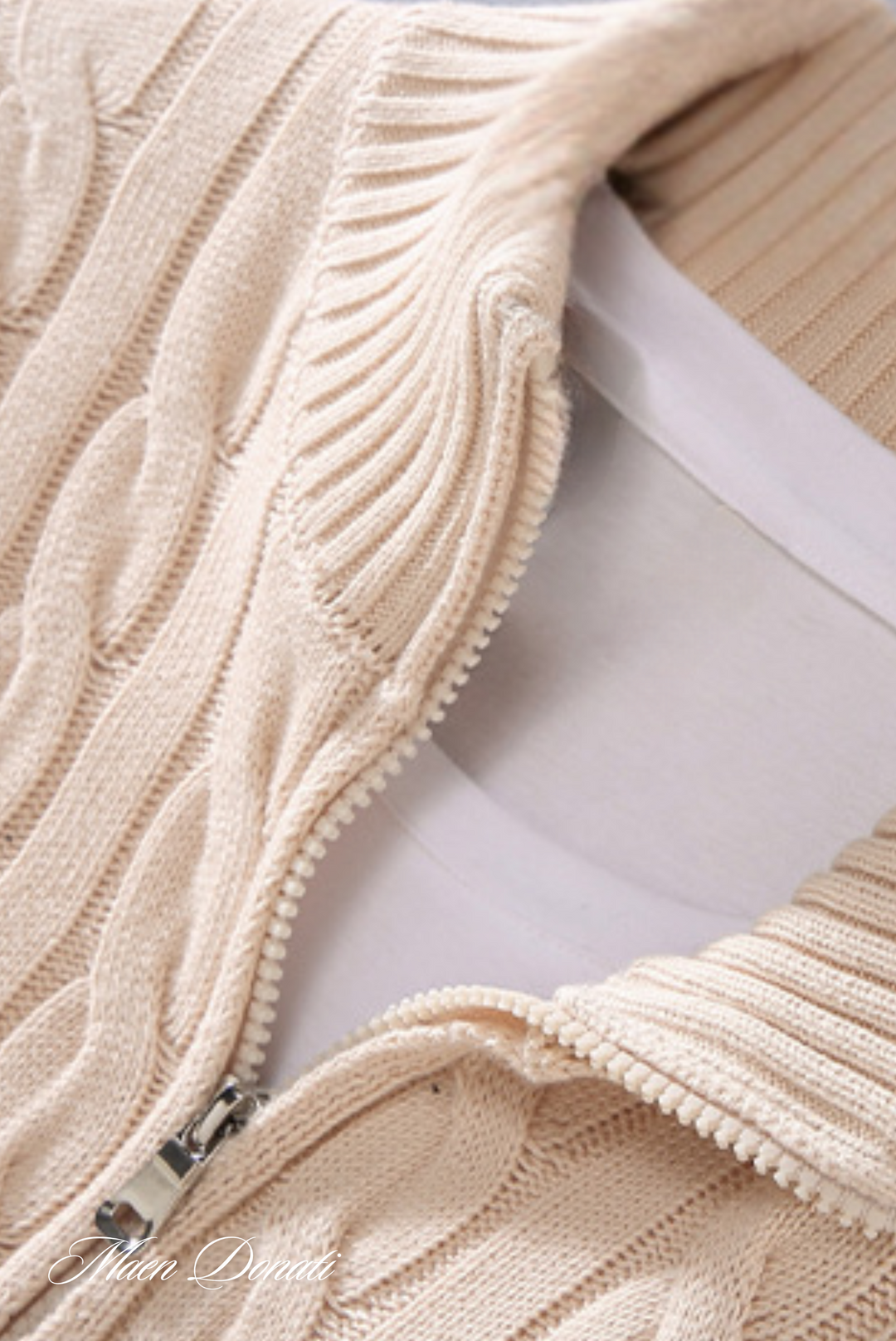 Kötött Férfi Pulóver - Ethan