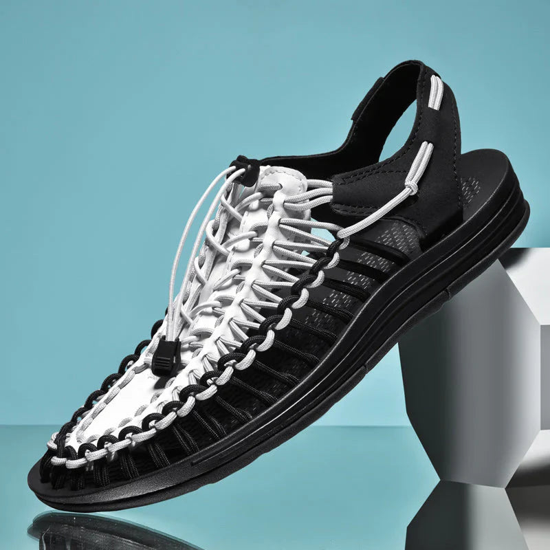 Stílusos Férfi Hálós Szandálok - Renzo