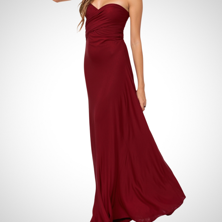 Elegáns, nőies szabású, hosszú maxi ruha – Celine