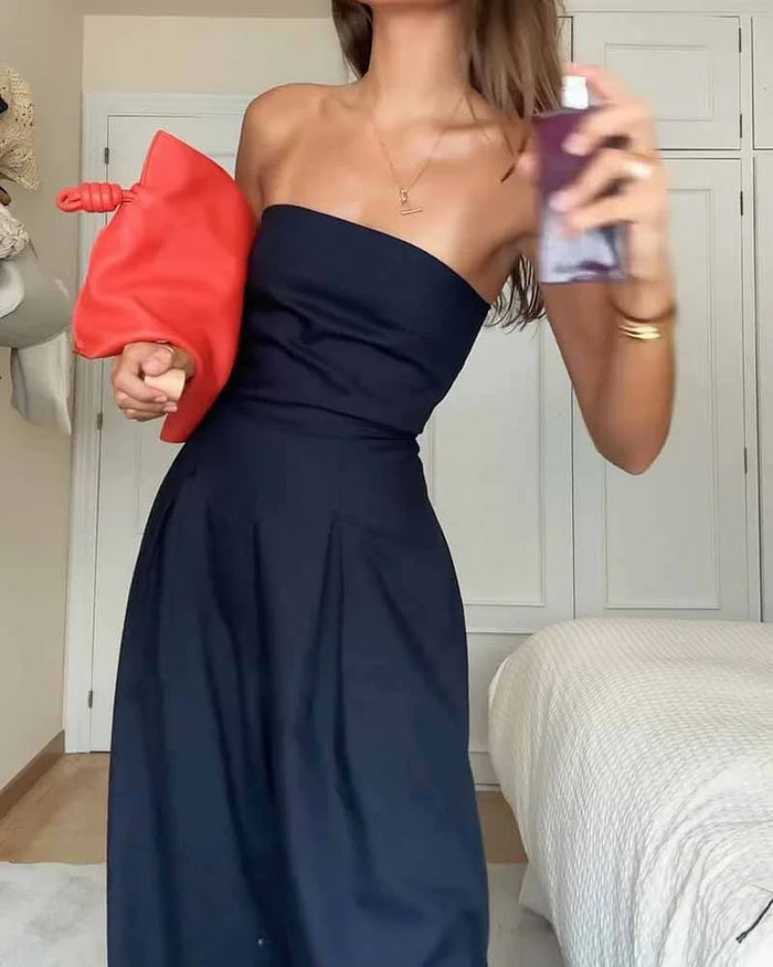 Válltól szabad & Stílusos Női Jumpsuit minden alkalomra – Elina