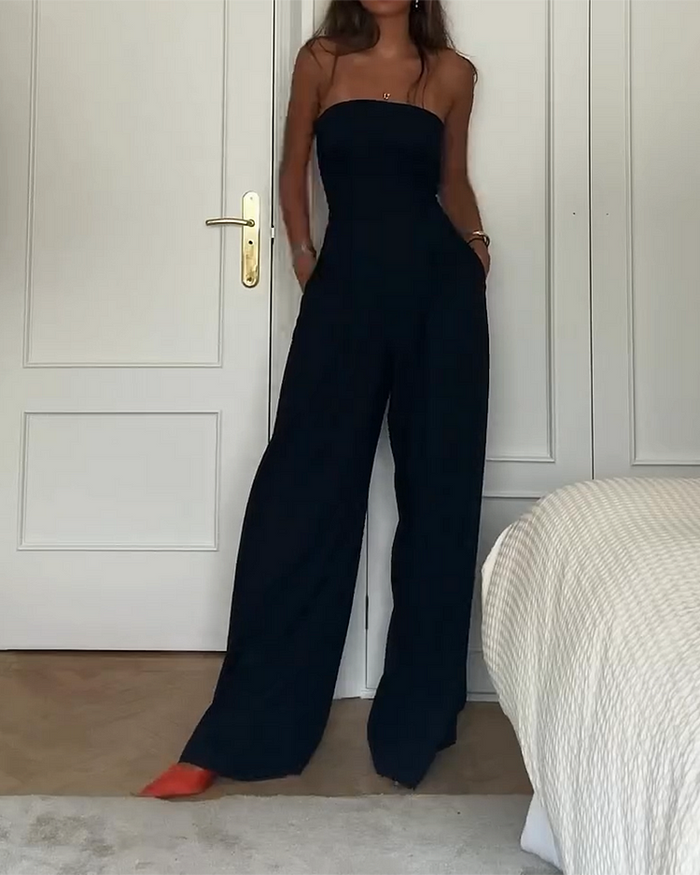 Válltól szabad & Stílusos Női Jumpsuit minden alkalomra – Elina