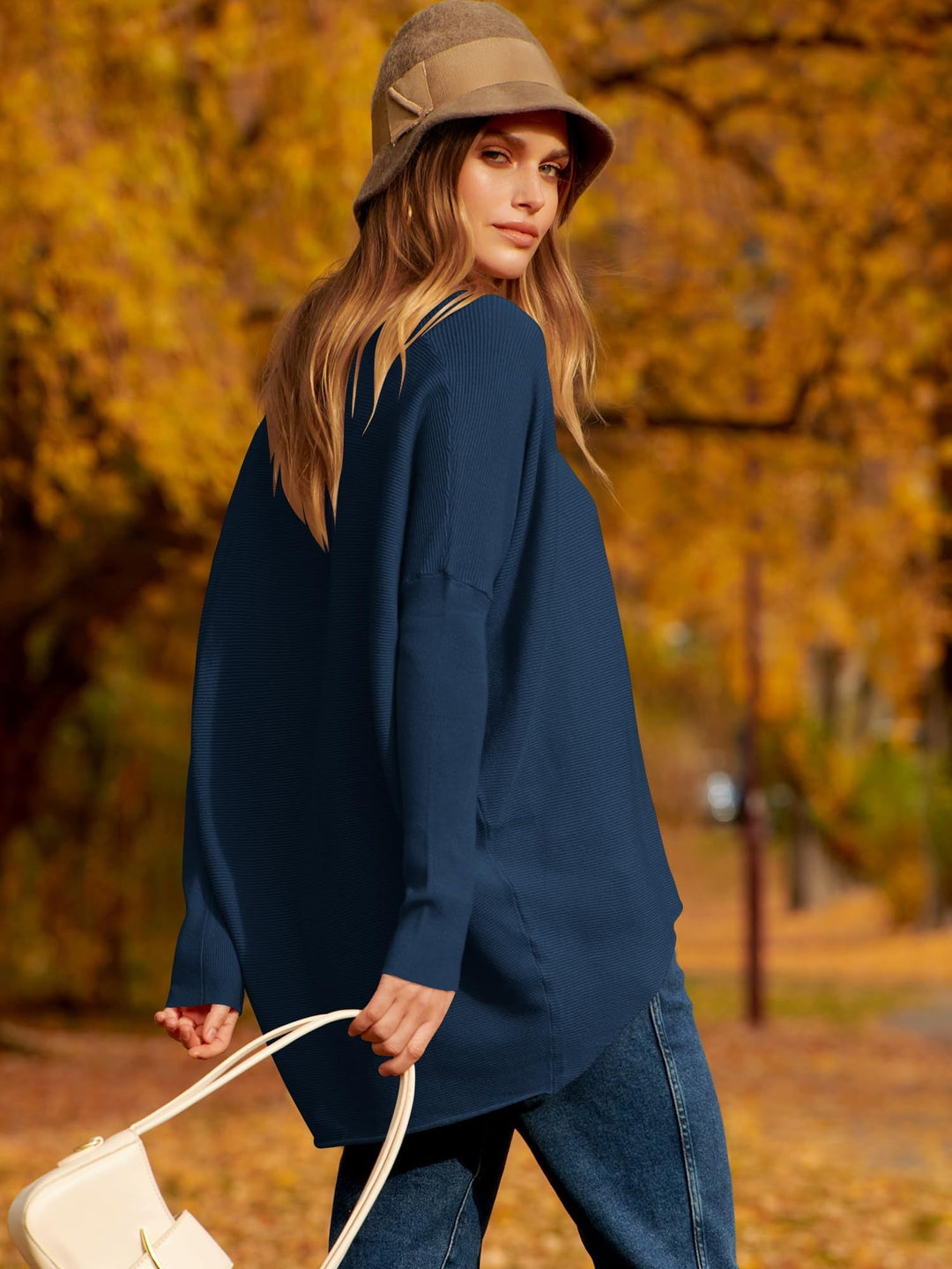 Oversize Női Pulóver - Sophie