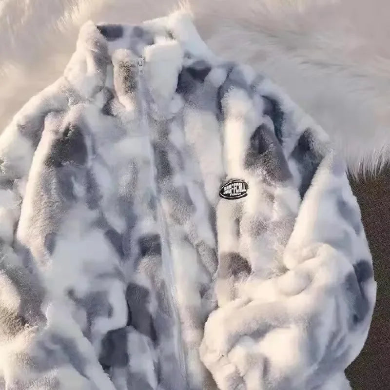 Tie-Dye Fleecejack női részére - Nila