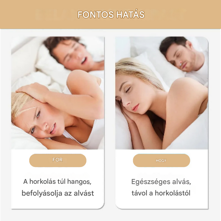 Anti-Horkoló Orrklipsz - SilentBreathe