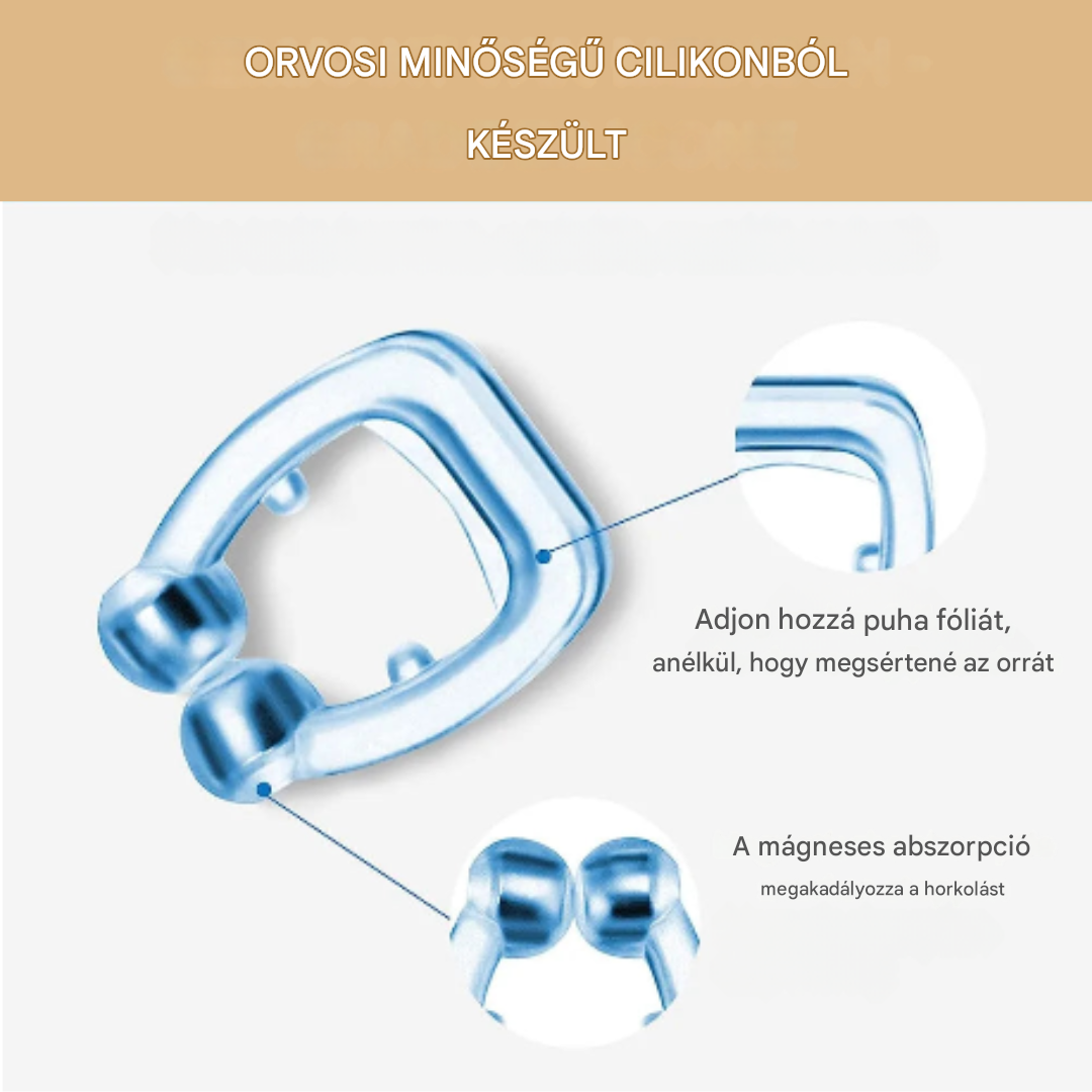 Anti-Horkoló Orrklipsz - SilentBreathe