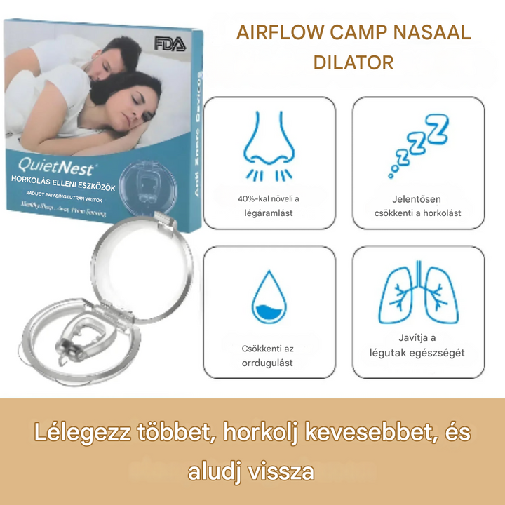 Anti-Horkoló Orrklipsz - SilentBreathe