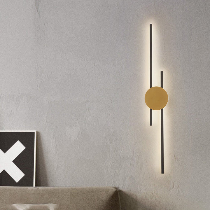 Modern ipari LED fali lámpa - LumoGlow