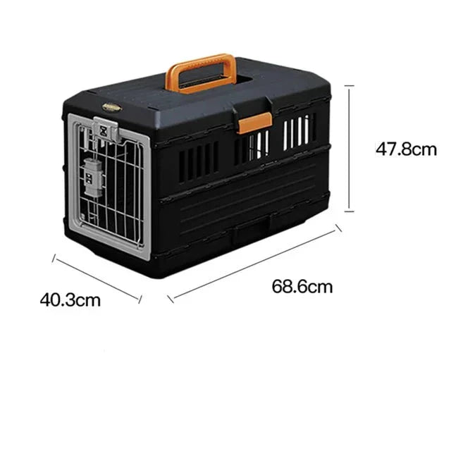 Hajtható Utazási Kosár Kutyák és Macskák Számára - PetVoyager