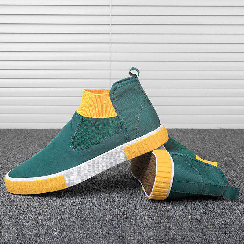 Férfi vászon sneaker magas fazonnal – Lennard
