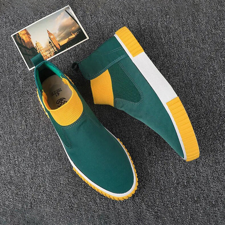 Férfi vászon sneaker magas fazonnal – Lennard
