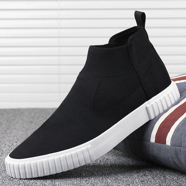 Férfi vászon sneaker magas fazonnal – Lennard