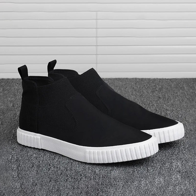 Férfi vászon sneaker magas fazonnal – Lennard
