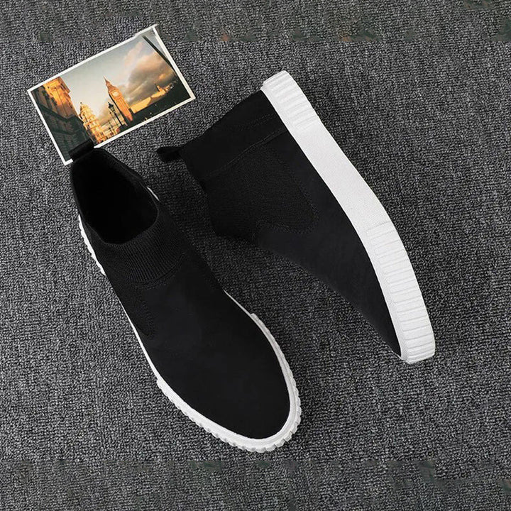 Férfi vászon sneaker magas fazonnal – Lennard