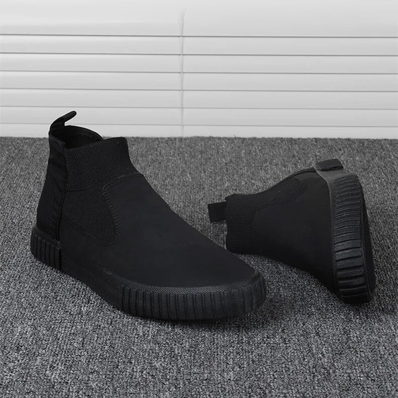 Férfi vászon sneaker magas fazonnal – Lennard