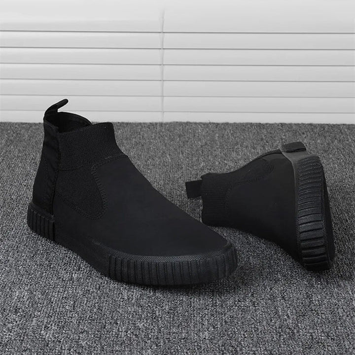 Férfi vászon sneaker magas fazonnal – Lennard