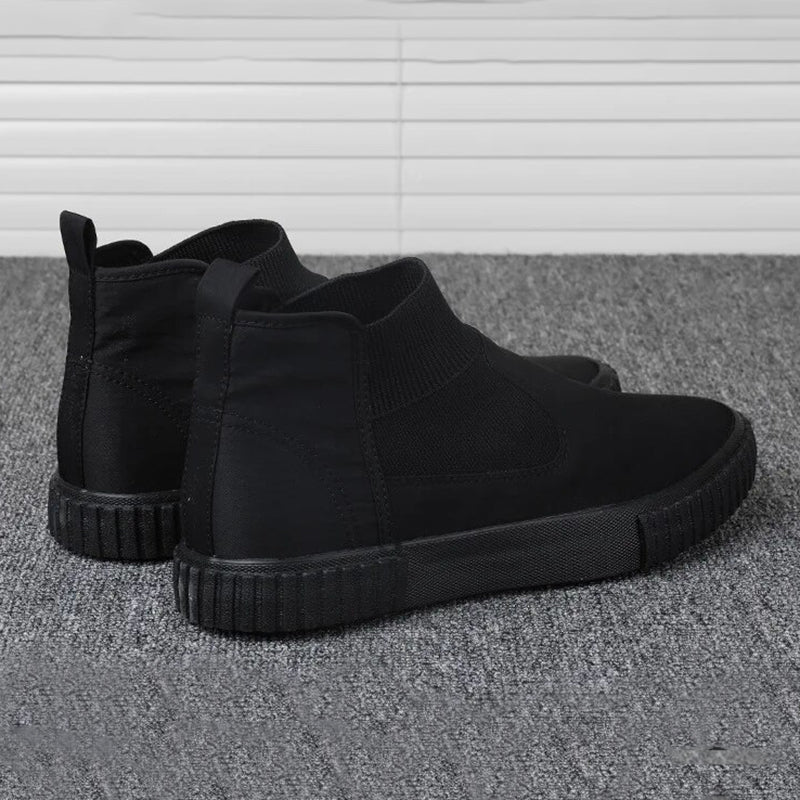 Férfi vászon sneaker magas fazonnal – Lennard