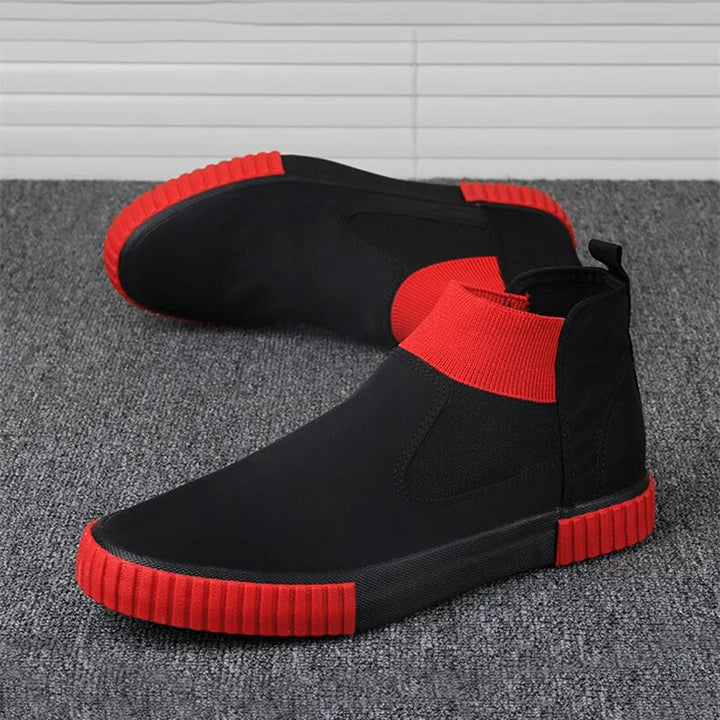 Férfi vászon sneaker magas fazonnal – Lennard