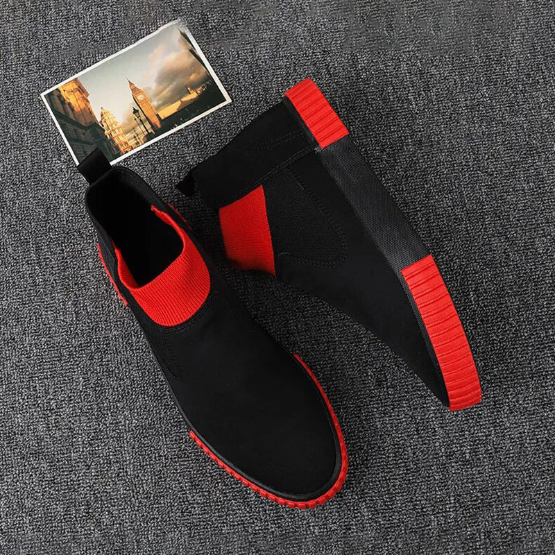 Férfi vászon sneaker magas fazonnal – Lennard