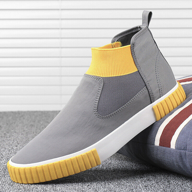 Férfi vászon sneaker magas fazonnal – Lennard